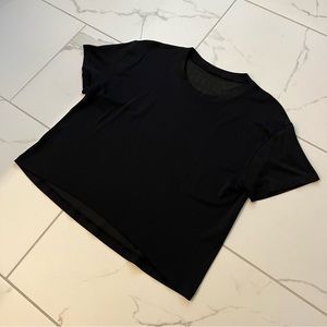 Black Lululemon Workout Top